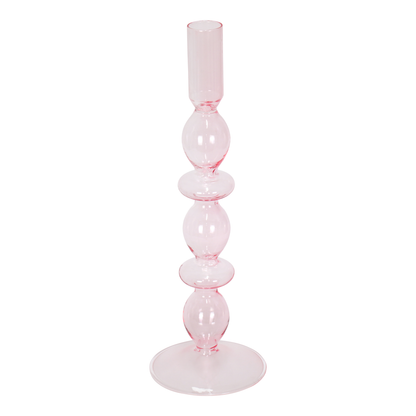 Glass Candle Holder